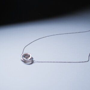 Tiffany Interlocking Rings Necklace